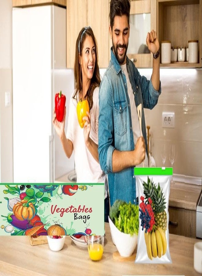 Stotram Zip Lock Reusable Bag For Food Storage,Fruit Vegetable Freeze Storage Pouch Bags.MultiPurpose Plastic Slider Zipper Transparent Bag for Freezer and Office Storage Use - pcs (30) - Image 4